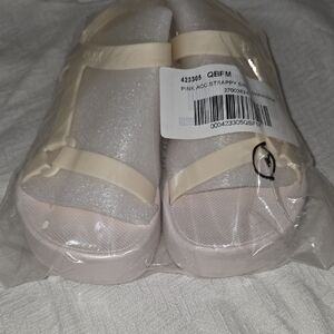 Pink Strappy Sandals